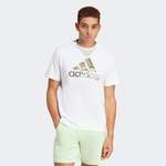 T-Shirt von Adidas Sportswear, in der Farbe Weiss, Vorschaubild