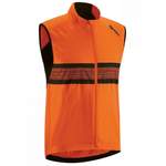 Funktionsweste von Gonso, in der Farbe Orange, aus Polyester, andere Perspektive, Vorschaubild