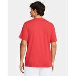 Funktionsshirt von Under Armour, in der Farbe Rot, aus Polyester, andere Perspektive, Vorschaubild