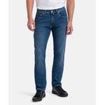 Slim Fit Jeans von Pierre Cardin, Mehrfarbig, aus Polyester, andere Perspektive, Vorschaubild