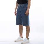 Shorts von Amish, in der Farbe Blau, aus Denim, andere Perspektive, Vorschaubild