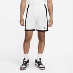 Basketballshorts von Jordan, in der Farbe Weiss, aus Polyester, andere Perspektive, Vorschaubild