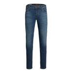 Slim Fit Jeans von jack & jones, in der Farbe Blau, aus Polyester, andere Perspektive, Vorschaubild