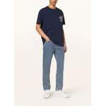 T-Shirt von Tommy Jeans, in der Farbe Blau, aus Baumwolle, andere Perspektive, Vorschaubild