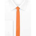 Schmale Krawatte von Ladeheid, in der Farbe Orange, aus Polyester, andere Perspektive, Vorschaubild