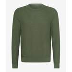 Herren-Pullover von BRAX, in der Farbe Grün, aus Polyester, andere Perspektive, Vorschaubild