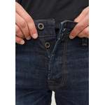 Slim Fit Jeans von jack & jones, in der Farbe Blau, aus Baumwolle, andere Perspektive, Vorschaubild