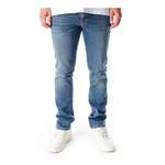 Herren-Jeans, in der Farbe Blau, aus Baumwolle, Vorschaubild