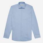 Business Hemde von Apposta, in der Farbe Blau, aus Baumwolle, andere Perspektive, Vorschaubild
