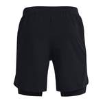 Sportshorts von Under Armour, in der Farbe Schwarz, aus Polyester, andere Perspektive, Vorschaubild