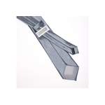 Krawatte von Ladeheid, in der Farbe Grau, aus Polyester, andere Perspektive, Vorschaubild