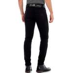 Slim Fit Jeans von Cipo & Baxx, in der Farbe Schwarz, aus Baumwolle, andere Perspektive, Vorschaubild