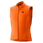 Funktionsweste von Gonso, in der Farbe Orange, aus Polyester, andere Perspektive, Vorschaubild