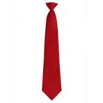 Krawatte von Premier Workwear, in der Farbe Rot, andere Perspektive, Vorschaubild