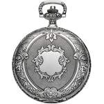 Herren-Taschenuhr von Regent, in der Farbe Weiss, aus Metall, andere Perspektive, Vorschaubild