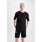 Shorts von DeFacto, in der Farbe Schwarz, aus Baumwolle, Vorschaubild