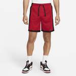 Basketballshorts von Jordan, in der Farbe Rot, aus Polyester, andere Perspektive, Vorschaubild