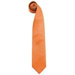 Krawatte von Premier Workwear, in der Farbe Orange, andere Perspektive, Vorschaubild