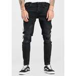 Slim Fit Jeans von 2Y Premium, in der Farbe Schwarz, Vorschaubild