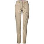 Cargohose von cecil, in der Farbe Beige, andere Perspektive, Vorschaubild