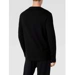 Langarm Shirt von Christian Berg Men, in der Farbe Schwarz, aus Baumwolle, andere Perspektive, Vorschaubild