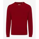 Sweatshirt von BRAX, in der Farbe Rot, aus Polyacryl, andere Perspektive, Vorschaubild