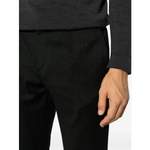 Herren-Sporthosen von Canali, in der Farbe Schwarz, aus Stoff, andere Perspektive, Vorschaubild