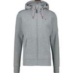 Sweatjacke von Alife & Kickin, in der Farbe Grau, aus Polyester, andere Perspektive, Vorschaubild