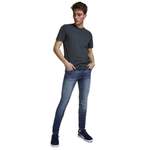 Slim Fit Jeans von Jack & Jones, in der Farbe Blau, aus Baumwolle, Vorschaubild