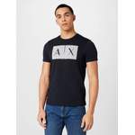 T-Shirt von Armani Exchange, in der Farbe Weiss, andere Perspektive, Vorschaubild