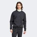 Fleecepullover von Adidas Sportswear, in der Farbe Schwarz, aus Elasthan, andere Perspektive, Vorschaubild
