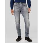 Herren-Jeans von Goldgarn, in der Farbe Grau, aus Polyester, andere Perspektive, Vorschaubild