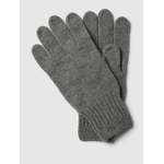 Herren-Handschuh von Falke, in der Farbe Grau, aus Schurwolle, andere Perspektive, Vorschaubild