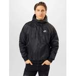 Herren-Sportjacke von Nike Sportswear, in der Farbe Schwarz, aus Polyester, andere Perspektive, Vorschaubild