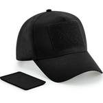 Baseball Cap von Beechfield, in der Farbe Schwarz, andere Perspektive, Vorschaubild