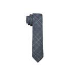Krawatte von DonDon, in der Farbe Grau, aus Baumwolle, andere Perspektive, Vorschaubild