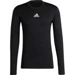 Langarm Shirt von Adidas, in der Farbe Schwarz, aus Recyceltes, Vorschaubild
