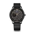 Herren-Armbanduhr von Tommy Hilfiger, in der Farbe Schwarz, aus Edelstahl, Vorschaubild