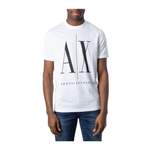 T-Shirt von Armani Exchange, in der Farbe Weiss, aus Baumwolle, Vorschaubild