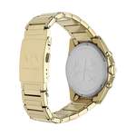 Herren-Armbanduhr von Armani Exchange, in der Farbe Gold, aus Edelstahl, andere Perspektive, Vorschaubild