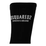 Socke von Dsquared2, in der Farbe Schwarz, aus Baumwolle, andere Perspektive, Vorschaubild