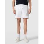 Shorts von Tommy Hilfiger, in der Farbe Weiss, aus Polyester, andere Perspektive, Vorschaubild