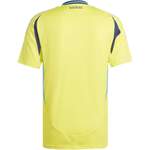 Fußballtrikot von Adidas, in der Farbe Gelb, aus Polyester, andere Perspektive, Vorschaubild