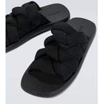 Pantolette von Bottega Veneta, in der Farbe Schwarz, aus Polyester, andere Perspektive, Vorschaubild