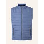 Outdoorweste von Hackett London, in der Farbe Blau, aus Polyester, Vorschaubild