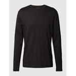Langarm Shirt von Christian Berg Men, in der Farbe Schwarz, aus Baumwolle, Vorschaubild