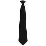 Krawatte von Premier Workwear, in der Farbe Schwarz, andere Perspektive, Vorschaubild