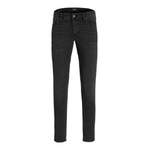 Slim Fit Jeans von jack & jones, in der Farbe Schwarz, aus Polyester, andere Perspektive, Vorschaubild
