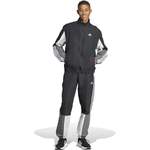 Sportanzug von Adidas, in der Farbe Grau, aus Polyester, andere Perspektive, Vorschaubild