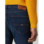 Slim Fit Jeans, in der Farbe Blau, aus Baumwolle, andere Perspektive, Vorschaubild